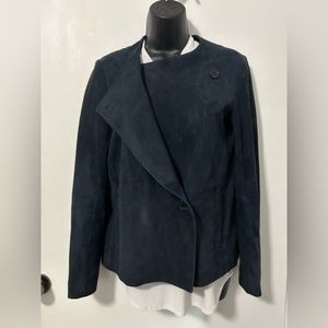 Suede formal jacket